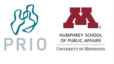 Logos of PRIO and the Humphrey School