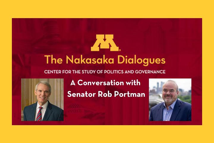 Nakasaka Dialogues, A Conversation with Senator Rob Portman