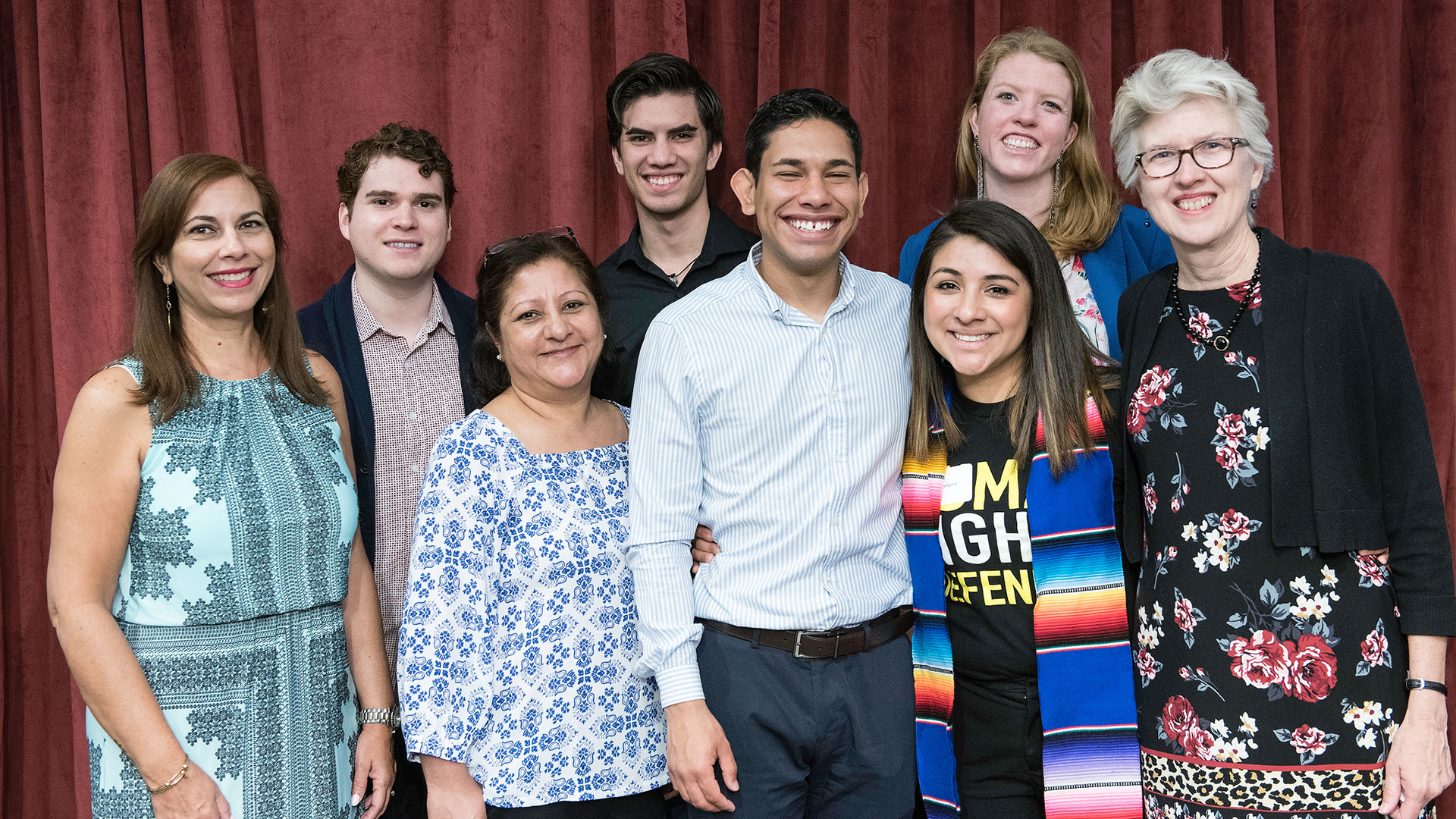 Students and instructors at the 2019 end-of-year awards brunch