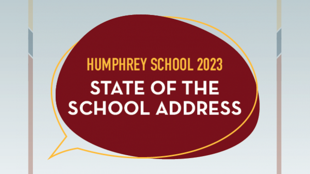Humphrey School 2023 State of the School Address