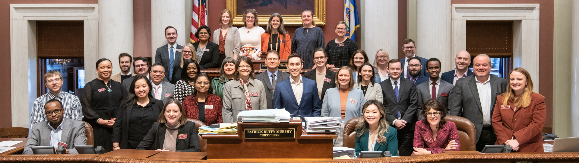 Policy Fellows at the State Capitol, March 2023