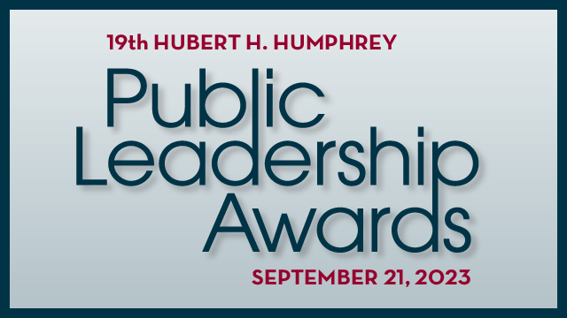 Graphic the states Hubert H. Humphrey Public Leadership Awards