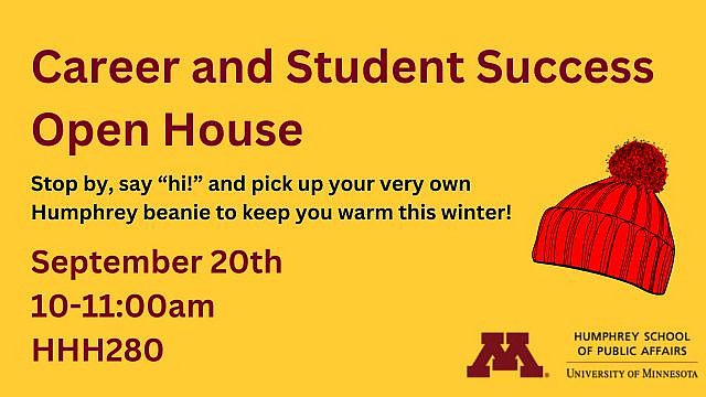 Career and Student Success Open House