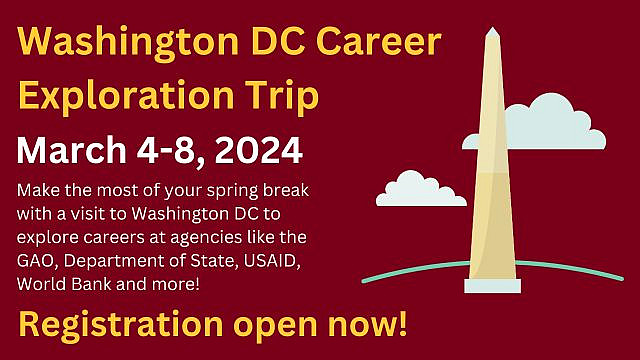 Washington DC Career Exploration Trip
