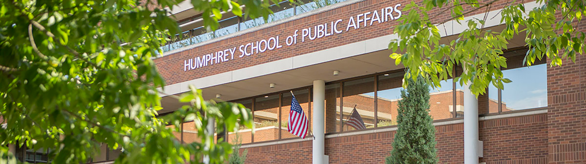 Front exterior view of the Humphrey School
