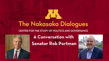 Nakasaka Dialogues Presents: A Conversation with Senator Rob Portman