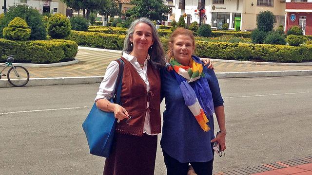 Greta Friedemann-Sánchez and Margaret Grieve in Colombia
