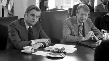 Walter Mondale with President Jimmy Carter