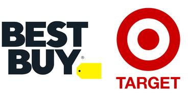 Best Buy and Target logos 